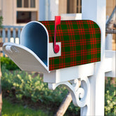 Clan Menzies Green Modern Tartan Crest Mailbox TA43 Clan Menzies Tartan Today